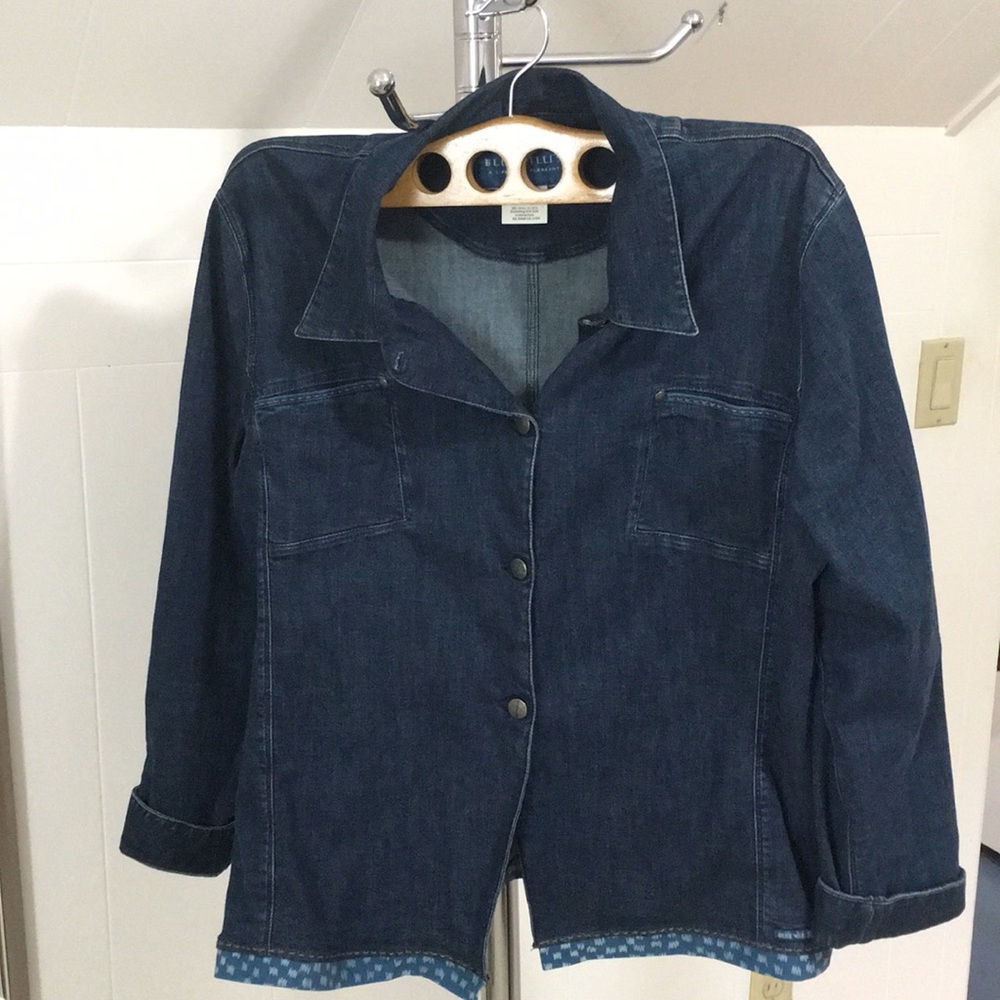 Blue Willi’s Jean Jacket size XXL (like XL) EUC